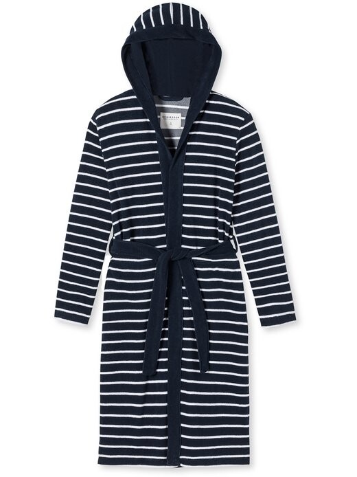 Махровый халат с перьями Schiesser, синий
Махровый халат с перьями Schiesser, синий