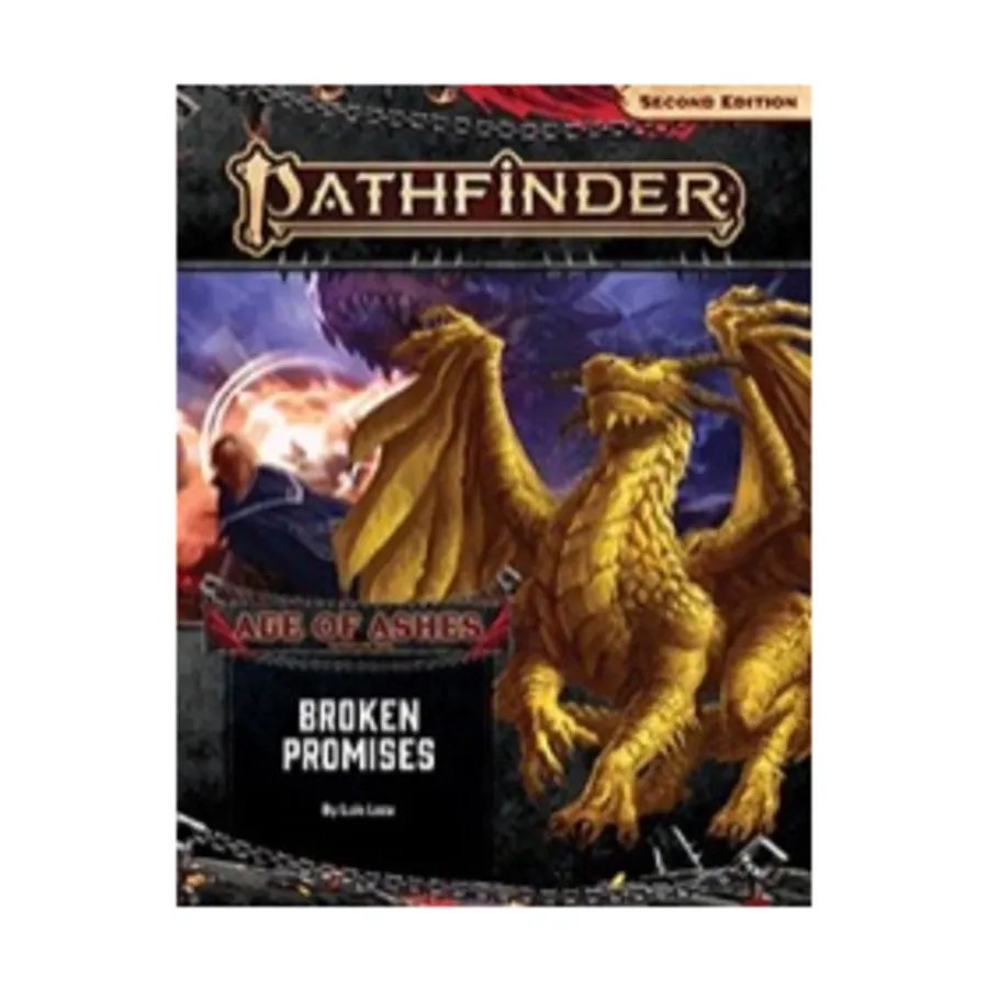 #150 "Age of Ashes #6 - Broken Promises", Pathfinder Roleplaying Game (2nd Edition) - Adventure Path #145 - #174, мягкая обложка
#150 "Age of Ashes #6 - Broken Promises", Pathfinder Roleplaying Game (2nd Edition) - Adventure Path #145 - #174, мягкая обложка