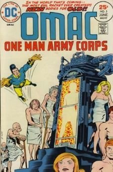 OMAC No. 5, (Are you ready for OMAC One Man Army) June 1975 (DC Comics)
OMAC No. 5, (Are you ready for OMAC One Man Army) June 1975 (DC Comics)