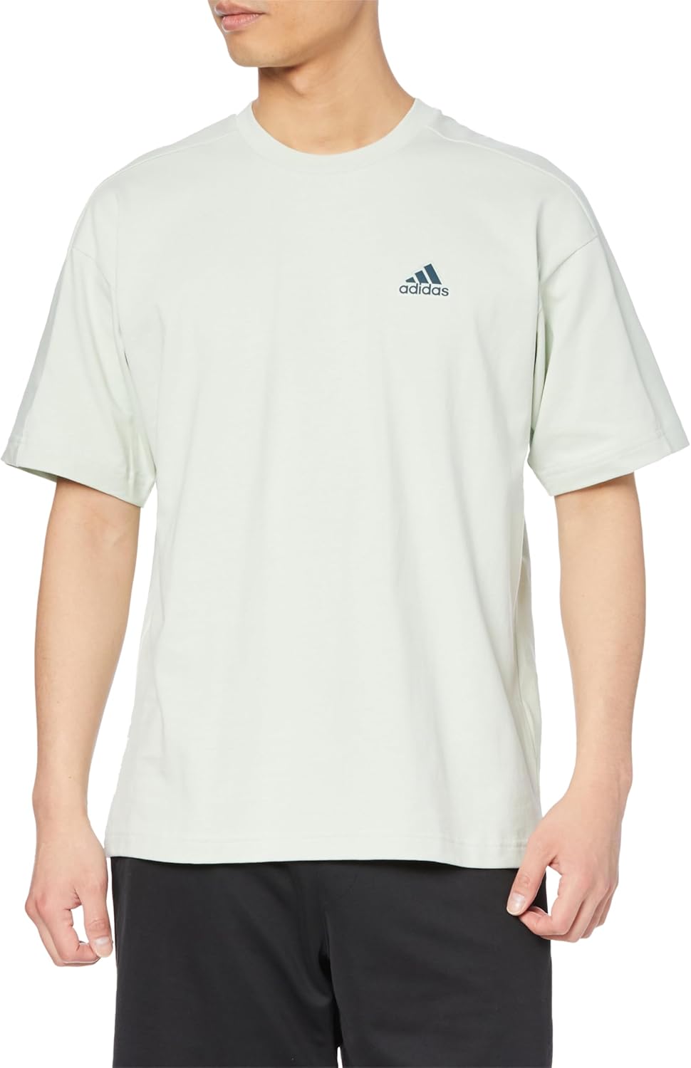 Футболка с коротким рукавом и надписью, свободный крой, плотный однослойный трикотаж, унисекс, для взрослых, JSY30 Adidas, зеленый
Футболка с коротким рукавом и надписью, свободный крой, плотный однослойный трикотаж, унисекс, для взрослых, JSY30 Adidas, зеленый