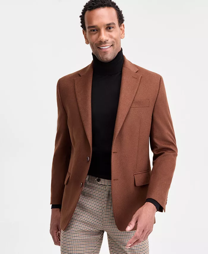 Мужской классический пиджак из шерстяной смеси Luxury Sport Coat Michael Kors, коричневый
Мужской классический пиджак из шерстяной смеси Luxury Sport Coat Michael Kors, коричневый