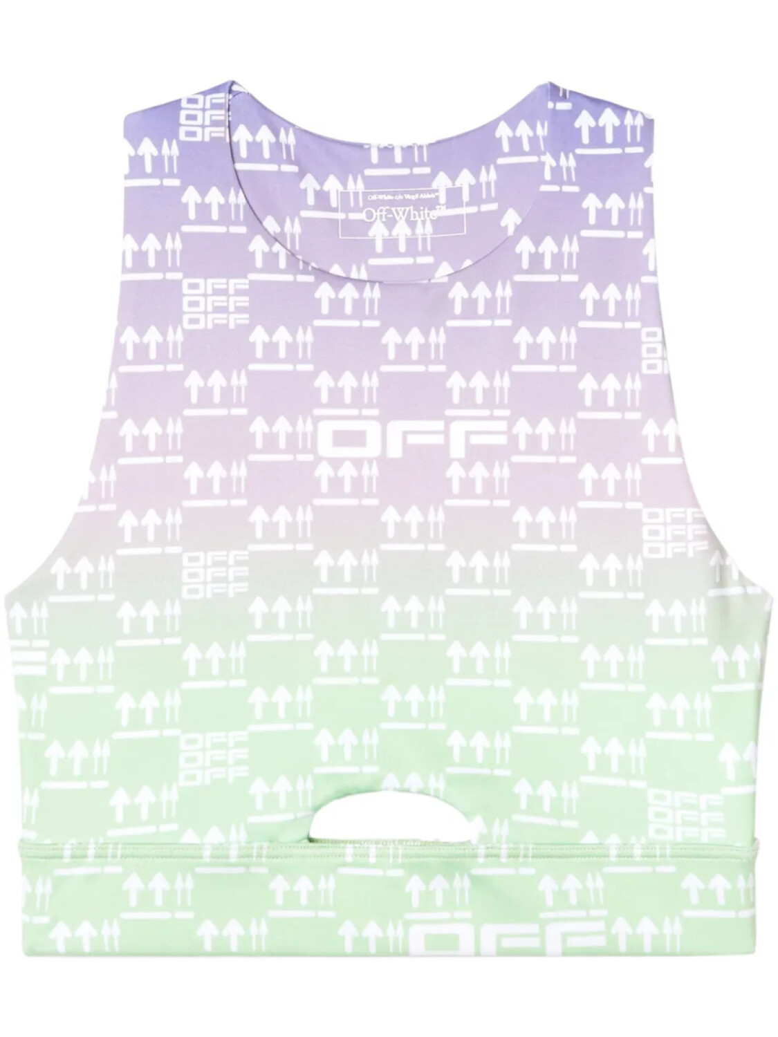 Off-White спортивный бюстгальтер Double Arrows, фиолетовый
Off-White спортивный бюстгальтер Double Arrows, фиолетовый