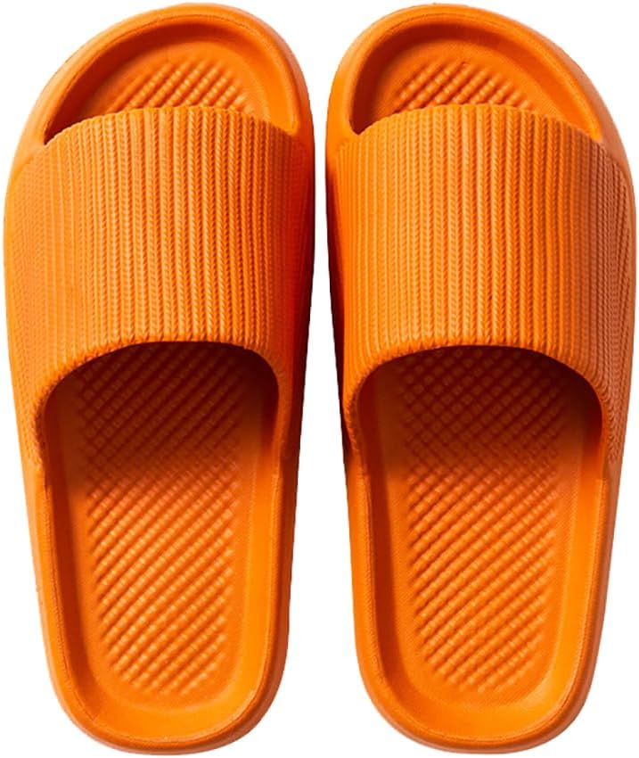 Тапочки Cliont Cloud для женщин и мужчин, домашние тапочки-подушки, шлепанцы для душа, нескользящие ванной, оранжевый
Тапочки Cliont Cloud для женщин и мужчин, домашние тапочки-подушки, шлепанцы для душа, нескользящие ванной, оранжевый