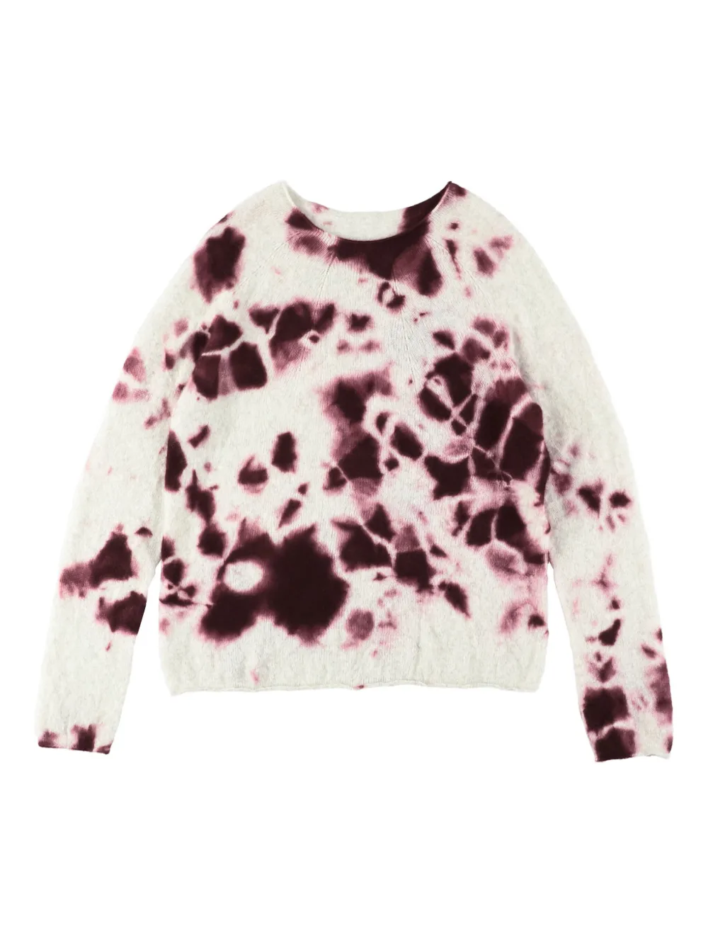 Свитер с круглым вырезом в стиле тай-дай Suzusan, белый
Свитер с круглым вырезом в стиле тай-дай Suzusan, белый