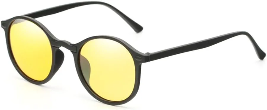 Женские круглые поляризованные солнцезащитные очки в стиле ретро, винтаж, для вождения, стимпанк. Мужские маленькие солнцезащитные очки UV400 KTUCN, Night Vision
Женские круглые поляризованные солнцезащитные очки в стиле ретро, винтаж, для вождения, стимпанк. Мужские маленькие солнцезащитные очки UV400 KTUCN, Night Vision