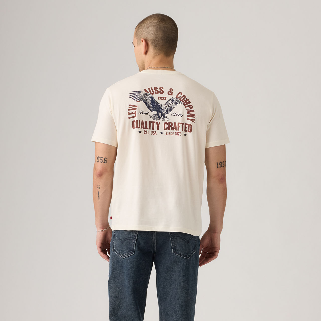 Классическая футболка с рисунком Levi's, Soaring Denim Egret - White
Классическая футболка с рисунком Levi's, Soaring Denim Egret - White