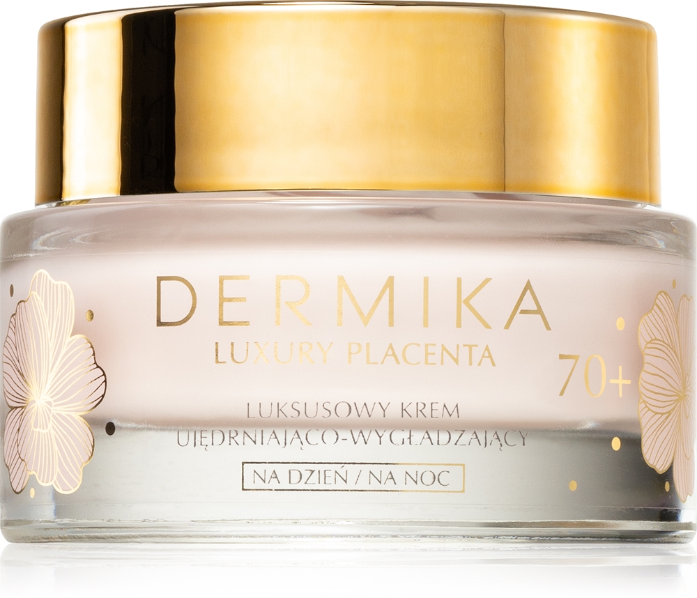 Роскошный укрепляющий и разглаживающий крем с плацентой 70+ Dermika, 50 мл
Роскошный укрепляющий и разглаживающий крем с плацентой 70+ Dermika, 50 мл