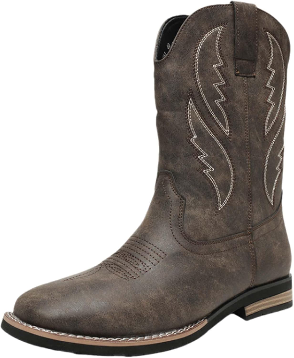 Мужские западные ковбойские сапоги Классические вышитые с поддержкой свода стопы, противоскользящие, для повседневного и официального ношения, высокие кожаные ботинки для прогулок Generic, серый
Мужские западные ковбойские сапоги Классические вышитые с поддержкой свода стопы, противоскользящие, для повседневного и официального ношения, высокие кожаные ботинки для прогулок Generic, серый