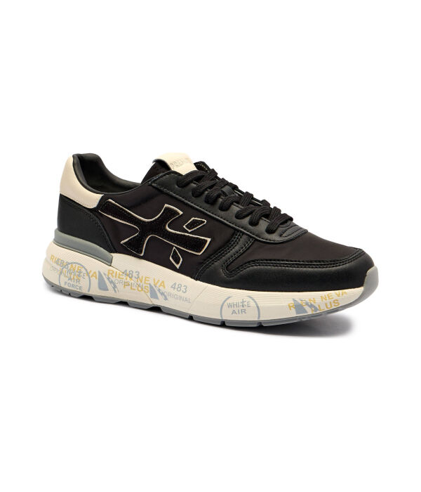 Кожаные кеды Мик Premiata, черный
Кожаные кеды Мик Premiata, черный