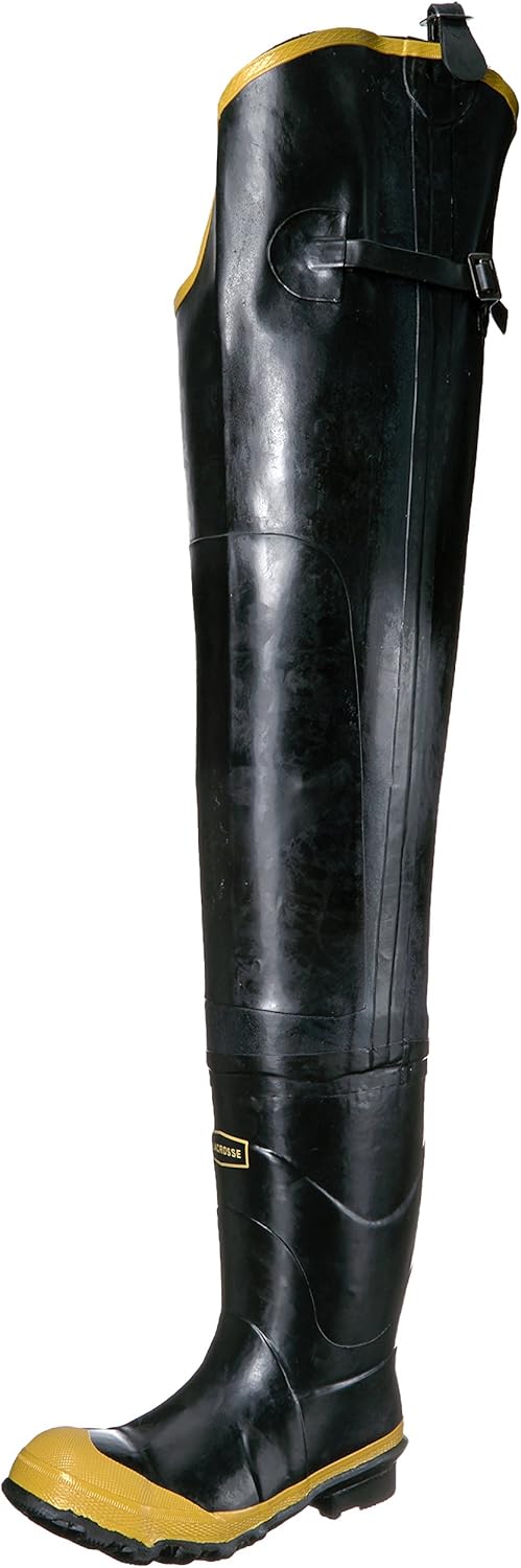 Водонепроницаемые ботинки LaCrosse Economy Hip 32 для мужчин с стальным носком, выполненные из высококачественного натурального каучука, с подошвой Diamond Bar с отличным сцеплением, черный
Водонепроницаемые ботинки LaCrosse Economy Hip 32 для мужчин с стальным носком, выполненные из высококачественного натурального каучука, с подошвой Diamond Bar с отличным сцеплением, черный