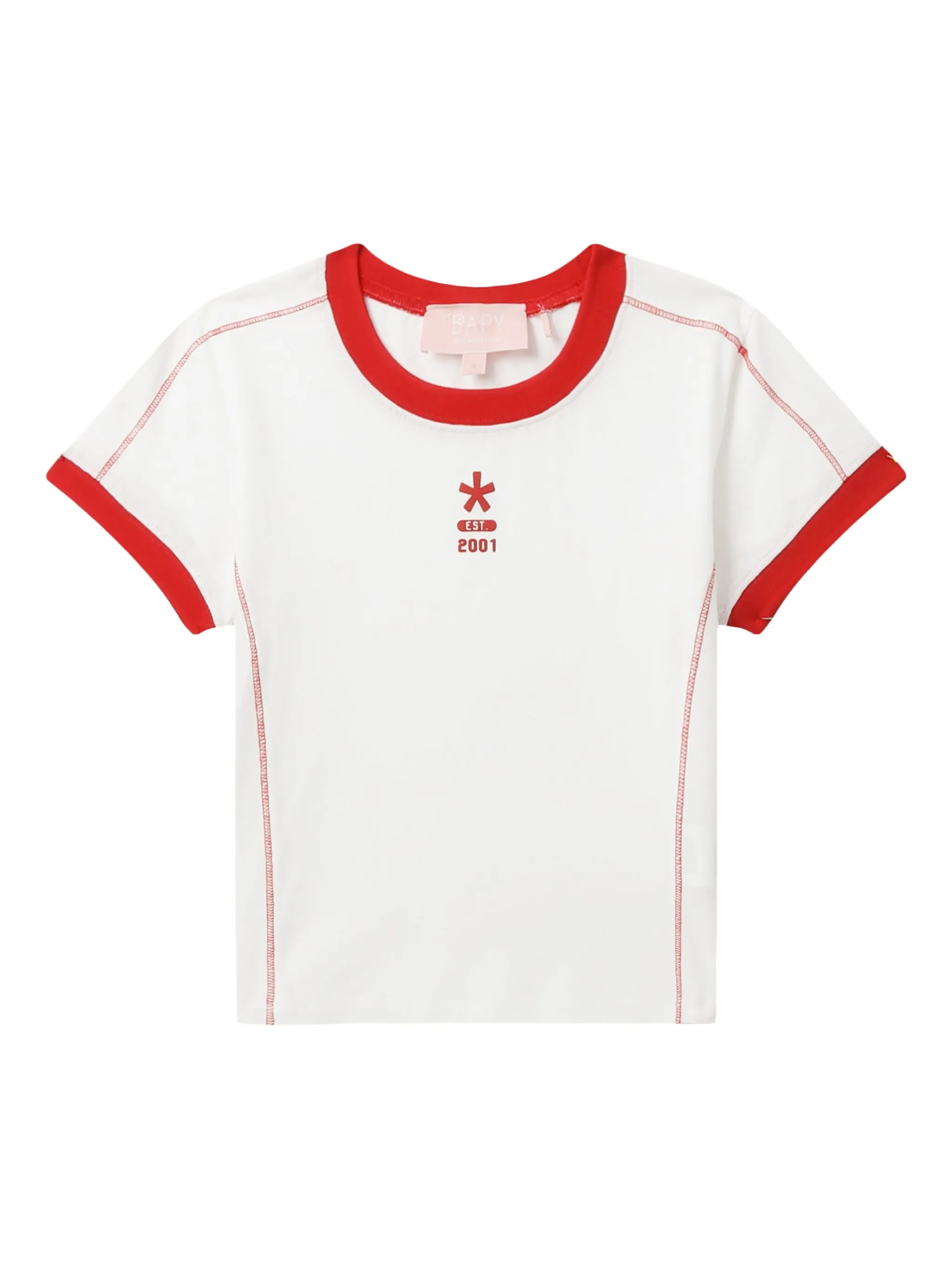 Футболка с контрастной строчкой Bapy By A Bathing Ape, белый
Футболка с контрастной строчкой Bapy By A Bathing Ape, белый