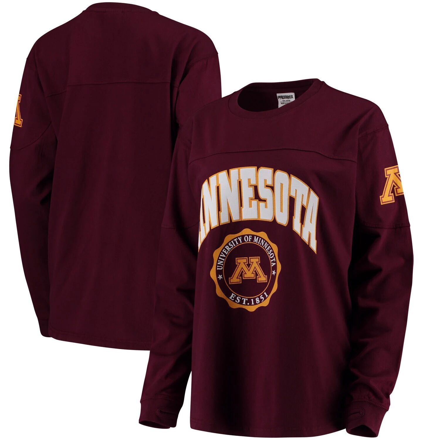Женская темно-бордовая футболка с длинным рукавом Minnesota Golden Gophers Edith, Красный, Женская темно-бордовая футболка с длинным рукавом Minnesota Golden Gophers Edith
Женская темно-бордовая футболка с длинным рукавом Minnesota Golden Gophers Edith, Красный, Женская темно-бордовая футболка с длинным рукавом Minnesota Golden Gophers Edith