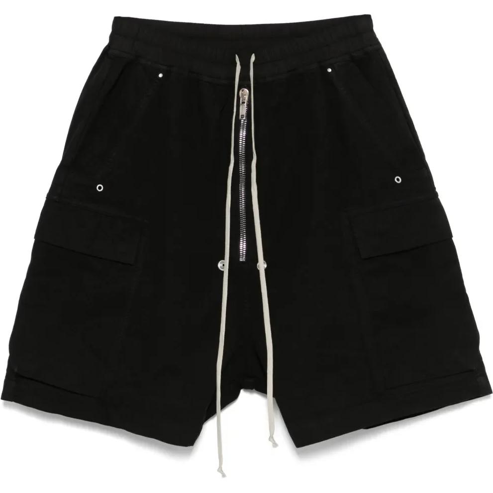 Бермуды с кулиской cargobela Rick Owens DRKSHDW, черный
Бермуды с кулиской cargobela Rick Owens DRKSHDW, черный