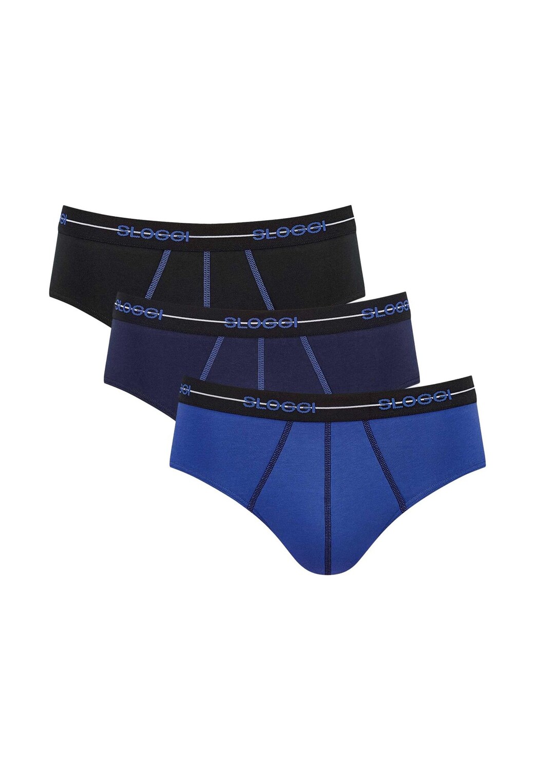 Набор мужских трусов, 3 шт. - Start midi C3P box, хлопок sloggi, цвет Schwarz Blau
Набор мужских трусов, 3 шт. - Start midi C3P box, хлопок sloggi, цвет Schwarz Blau