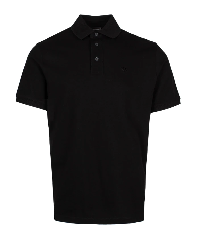 Рубашка-Поло с вышитым логотипом. Emporio Armani, черный
Рубашка-Поло с вышитым логотипом. Emporio Armani, черный