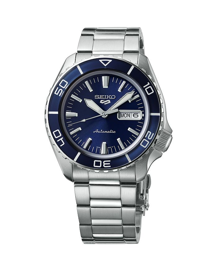 5 Спортивные часы, 43 мм Seiko Watch, серебряный
5 Спортивные часы, 43 мм Seiko Watch, серебряный