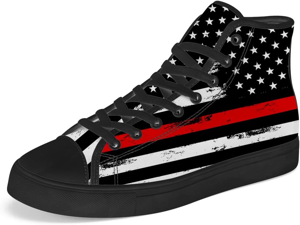 Женские и мужские высокие кеды chebing с американским флагом на канве, высокие кроссовки с флагом США, шнуровка, повседневная обувь, подарок для мужчин и женщин, красный
Женские и мужские высокие кеды chebing с американским флагом на канве, высокие кроссовки с флагом США, шнуровка, повседневная обувь, подарок для мужчин и женщин, красный