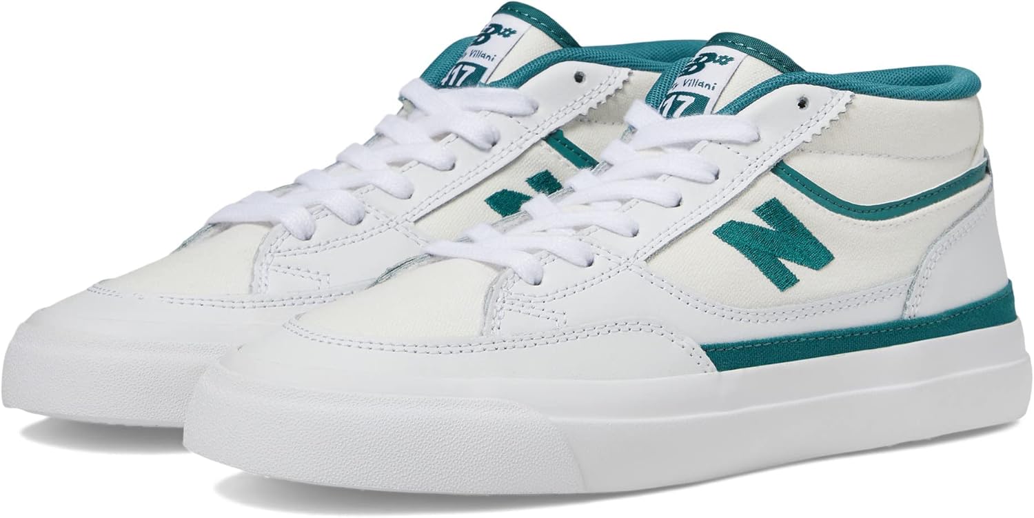 Мужские кроссовки New Balance 417 Villani, белый/бирюзовый
Мужские кроссовки New Balance 417 Villani, белый/бирюзовый