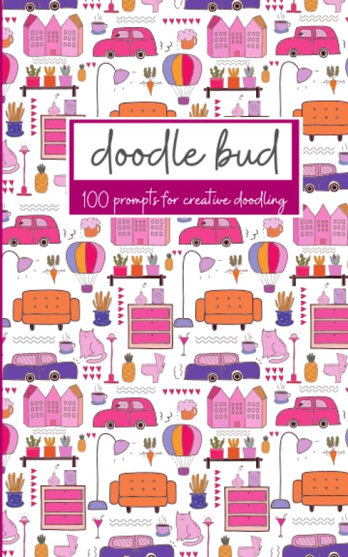 Doodle Bud - best 100 creative doodling prompts. 5 x 8 inches 130 pages. High quality paper (Perfect gift for Art enthusiasts)
Doodle Bud - best 100 creative doodling prompts. 5 x 8 inches 130 pages. High quality paper (Perfect gift for Art enthusiasts)