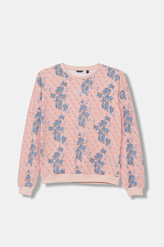 Детская хлопковая толстовка Guess, оранжевый
Детская хлопковая толстовка Guess, оранжевый