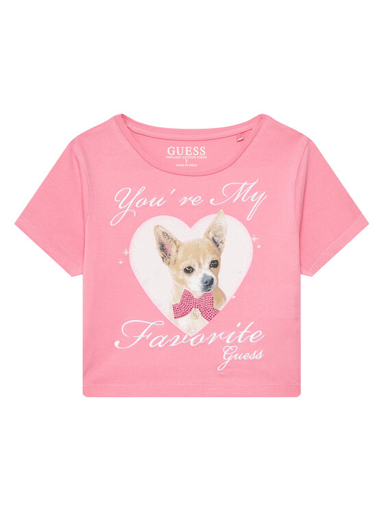Футболка обычного кроя J5YI08 K6YW4 Guess, розовый
Футболка обычного кроя J5YI08 K6YW4 Guess, розовый