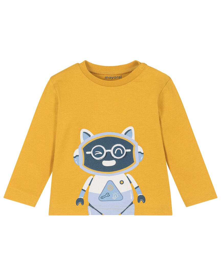 Майорал Футболка с принтом робота Mayoral, желтый
Майорал Футболка с принтом робота Mayoral, желтый