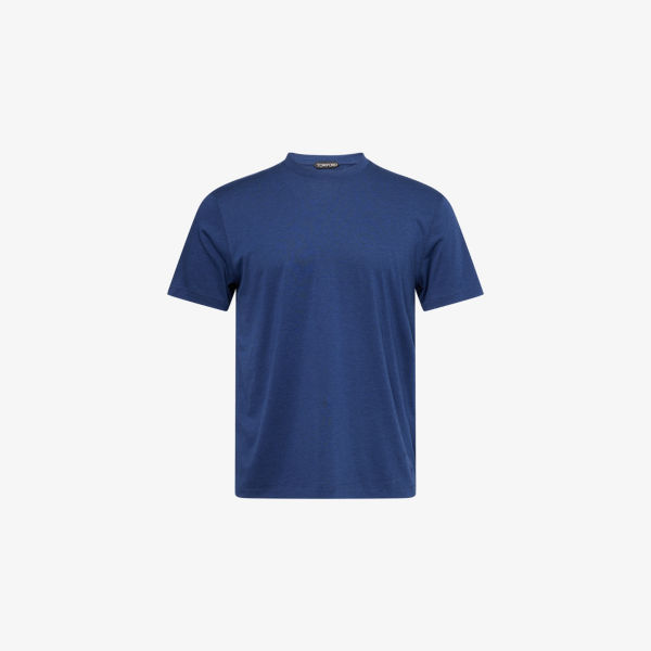 Футболка Tom Ford классического кроя, синий
Футболка Tom Ford классического кроя, синий