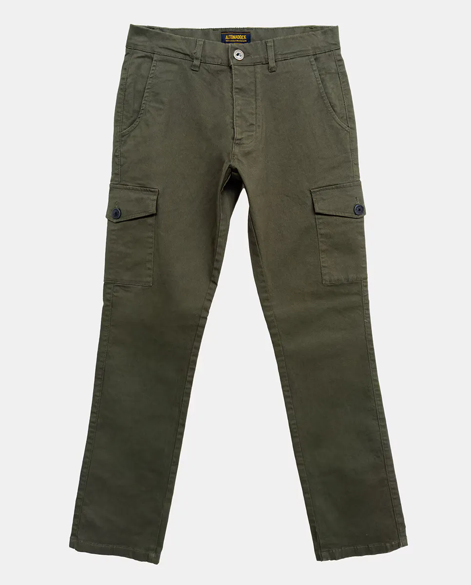 Мужские брюки-карго с боковыми карманами Altonadock, цвет Kaki
Мужские брюки-карго с боковыми карманами Altonadock, цвет Kaki