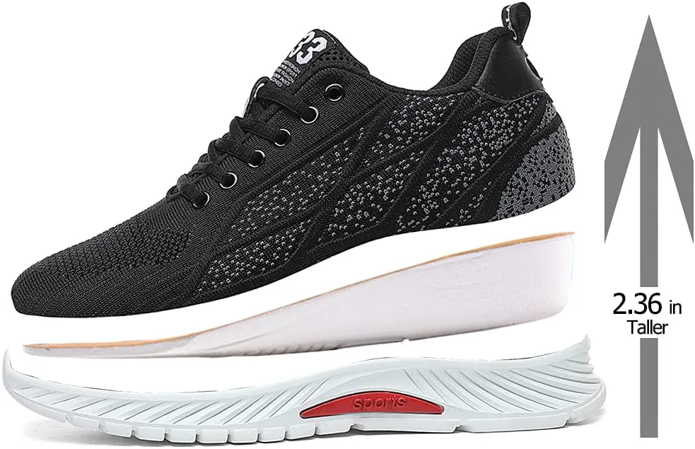 Кроссовки CERYTHRINA Men Elevator, спортивная обувь с невидимым увеличением роста на 6 см, шнуровка, модные кроссовки, черный
Кроссовки CERYTHRINA Men Elevator, спортивная обувь с невидимым увеличением роста на 6 см, шнуровка, модные кроссовки, черный