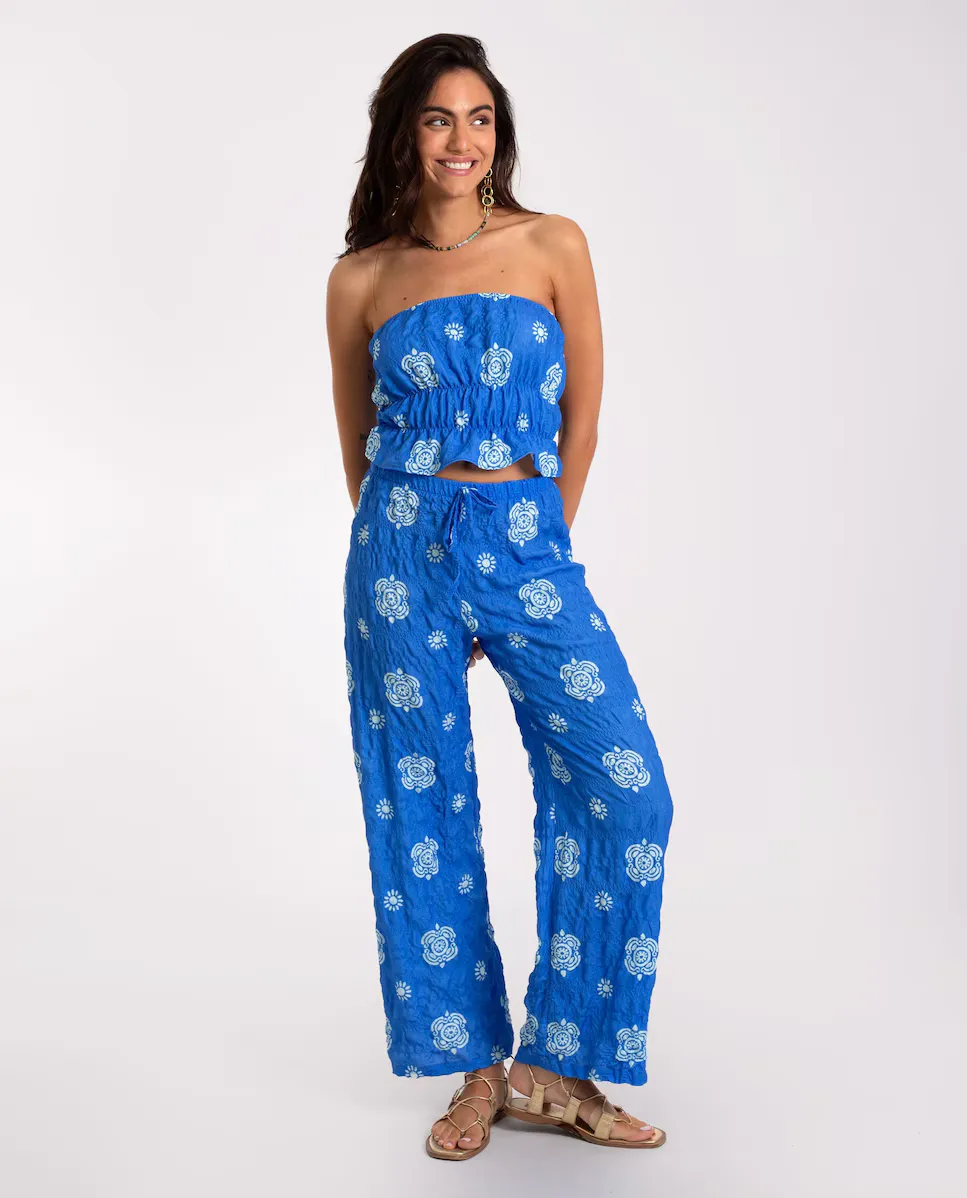 Прямые женские брюки с принтом The-Are, синий
Прямые женские брюки с принтом The-Are, синий