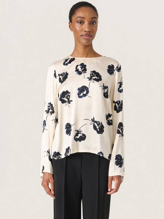 Блузка Erwina из сатина с цветочным принтом Soaked In Luxury, Black/White
Блузка Erwina из сатина с цветочным принтом Soaked In Luxury, Black/White