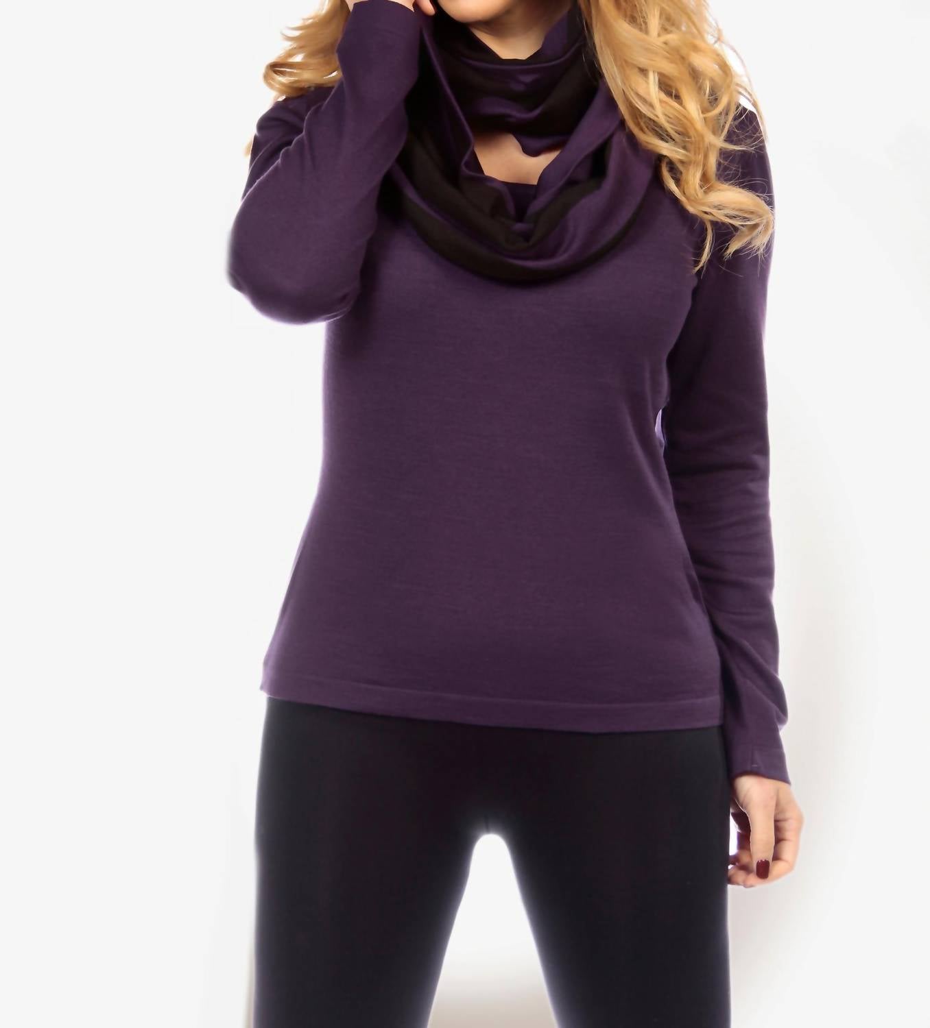 Полосатый шарф Infinity цвета сливы ANGEL, цвет plum
Полосатый шарф Infinity цвета сливы ANGEL, цвет plum