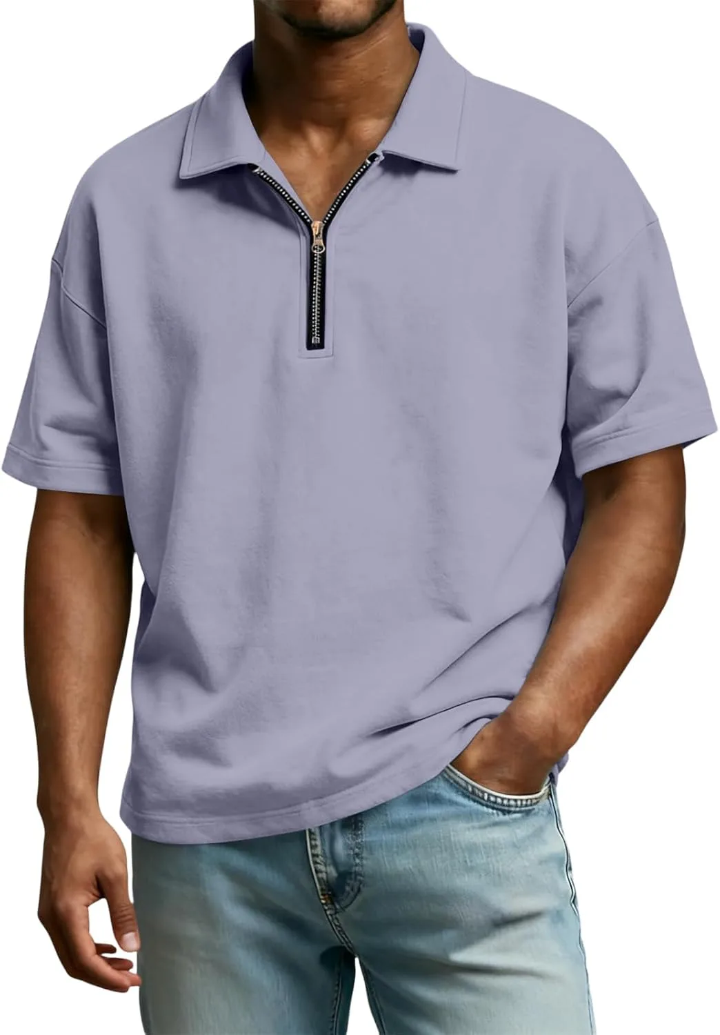 Мужская поло с коротким рукавом и молнией на четверть, Casual, для гольфа, размеры S-3XL
Мужская поло с коротким рукавом и молнией на четверть, Casual, для гольфа, размеры S-3XL