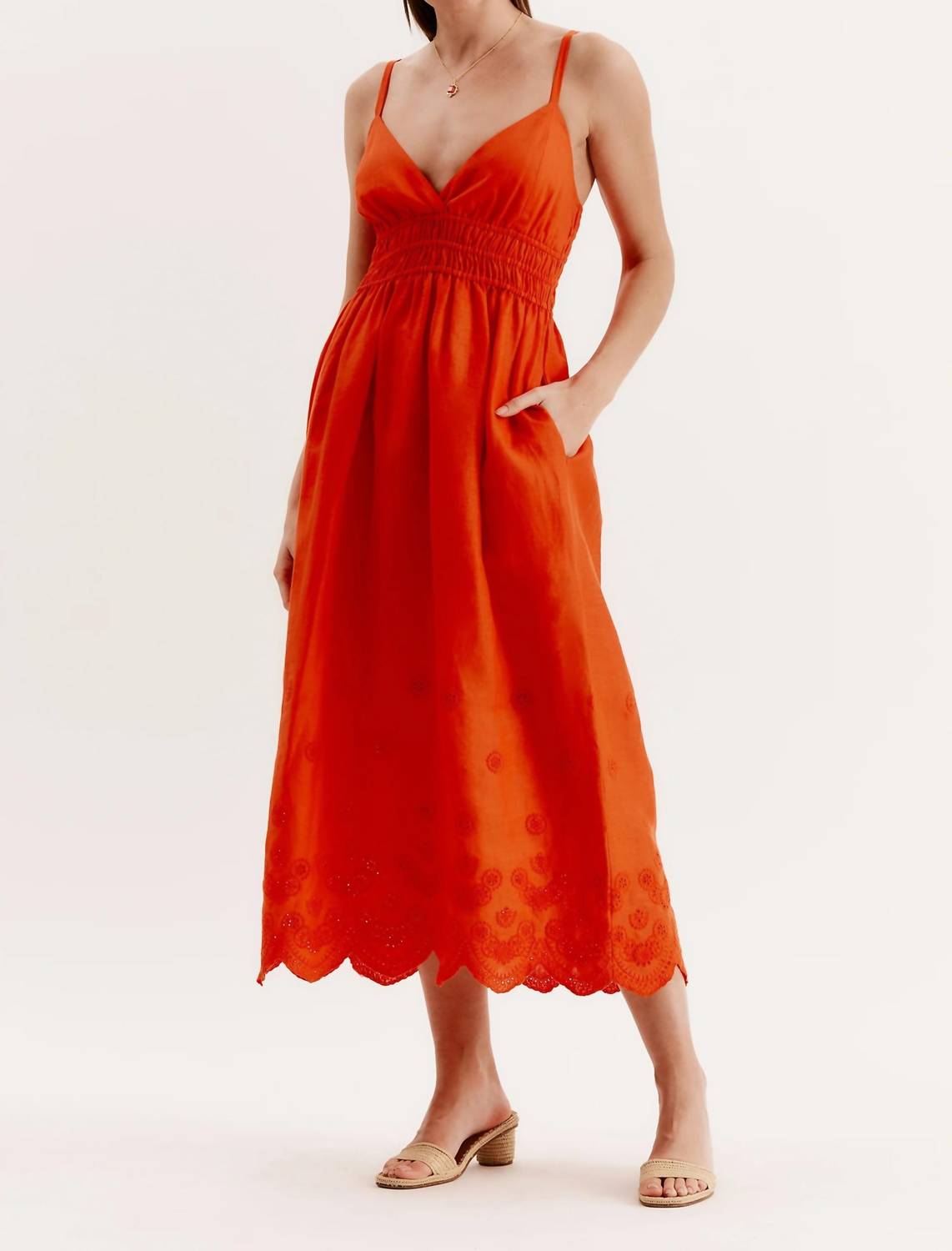 Мария платье миди с ажурными вставками в тигровой лилии Tyler Boe, Tiger Lily
Мария платье миди с ажурными вставками в тигровой лилии Tyler Boe, Tiger Lily