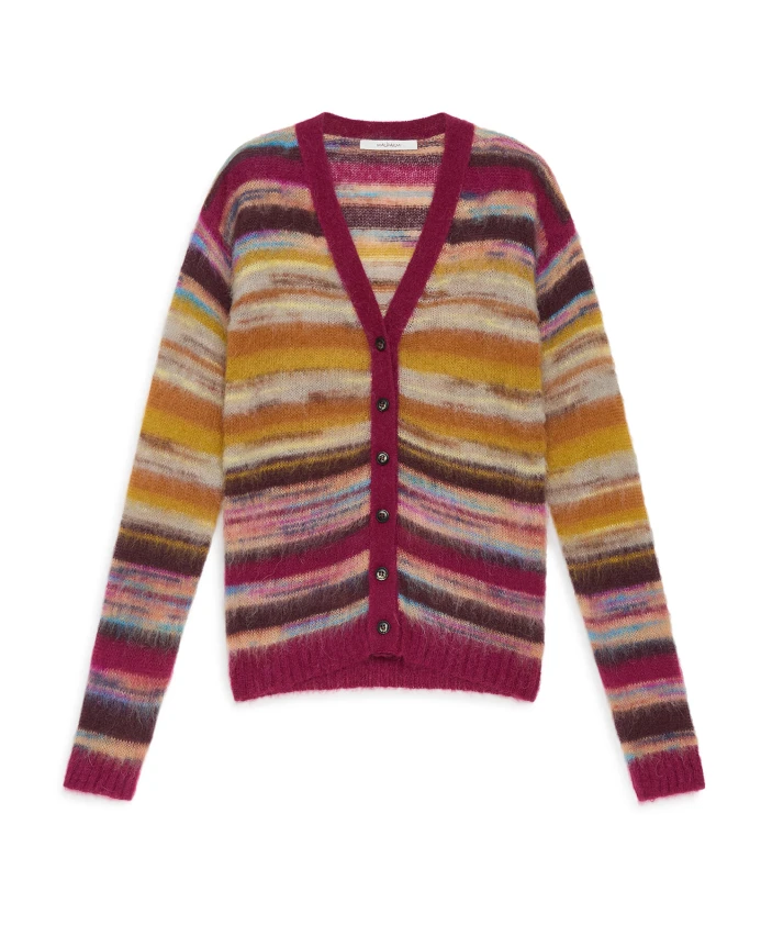 Кардиган из смеси мохера с принтом Maliparmi, мультиколор
Кардиган из смеси мохера с принтом Maliparmi, мультиколор