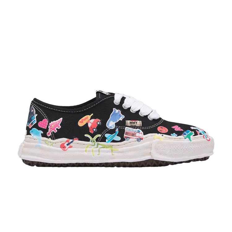 Кроссовки Maison Mihara Yasuhiro Baker OG Sole Sticker Printed Canvas Low, Black
Кроссовки Maison Mihara Yasuhiro Baker OG Sole Sticker Printed Canvas Low, Black