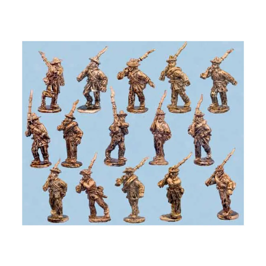 Пехота на Западе – Марш, Blue and the Gray Miniatures - Union (15mm)
Пехота на Западе – Марш, Blue and the Gray Miniatures - Union (15mm)