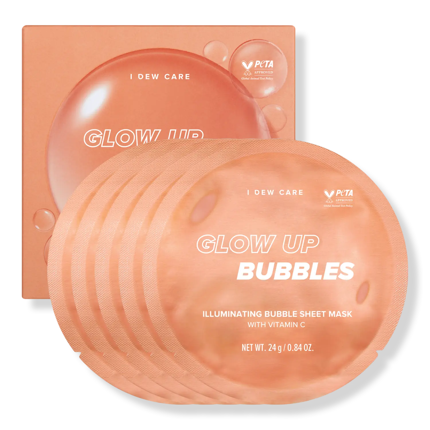 Сияющая пузырьковая тканевая маска для лица Glow Up Bubbles I Dew Care
Сияющая пузырьковая тканевая маска для лица Glow Up Bubbles I Dew Care
