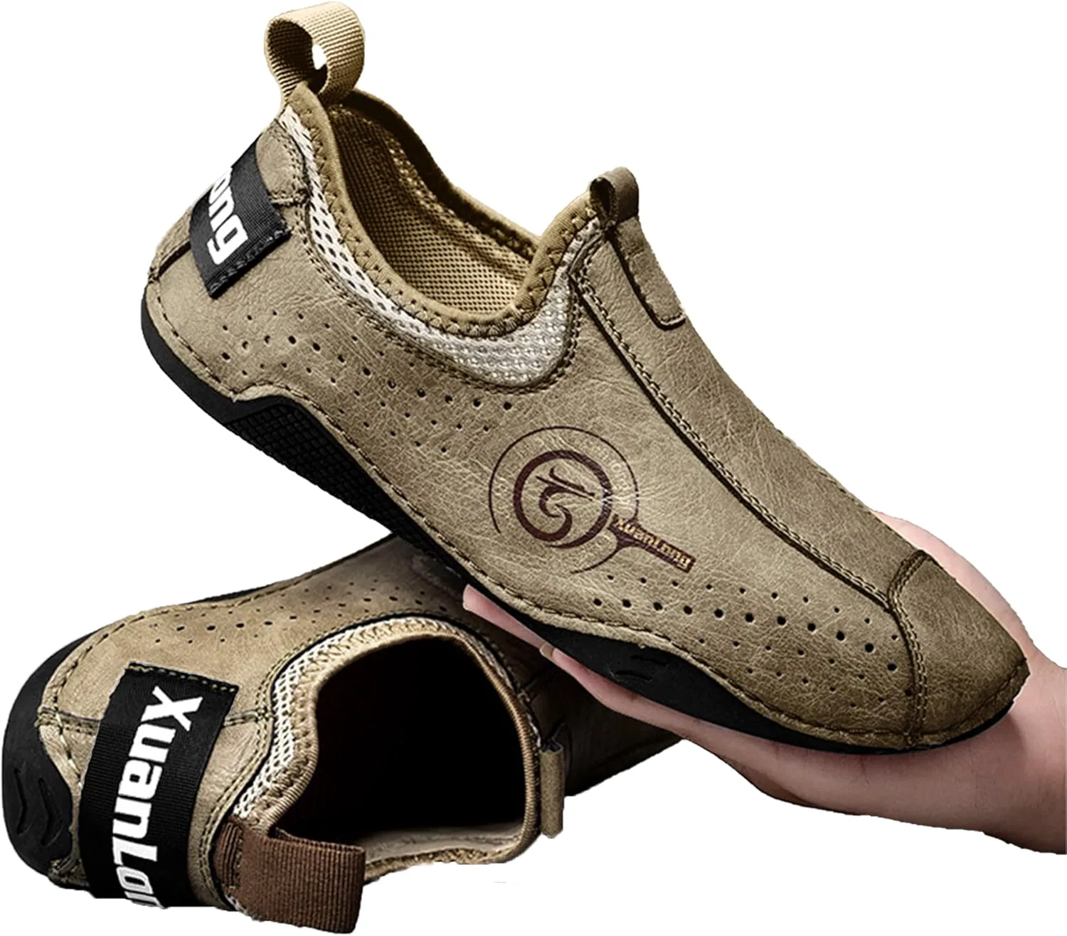 Кожаные мужские ботинки на щиколотке, повседневные лоферы, винтажная ручная строчка, низкая подошва, мягкая кожа, мягкая подошва, заостренный носок, удобные туфли оксфорды без шнурков DevilAngel, хаки
Кожаные мужские ботинки на щиколотке, повседневные лоферы, винтажная ручная строчка, низкая подошва, мягкая кожа, мягкая подошва, заостренный носок, удобные туфли оксфорды без шнурков DevilAngel, хаки