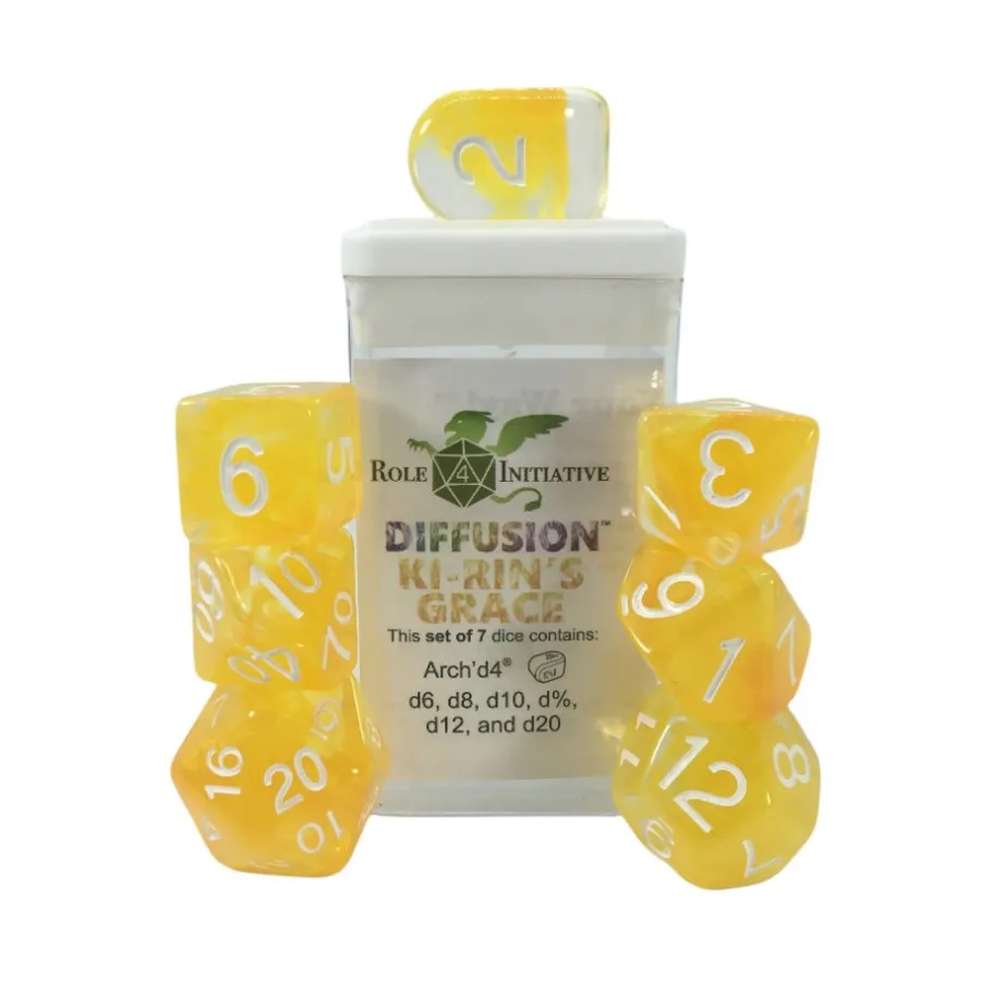 Набор Diffusion Poly — Милость Ки-Рин с символом существа (7), Class & Creature Dice - Poly Sets
Набор Diffusion Poly — Милость Ки-Рин с символом существа (7), Class & Creature Dice - Poly Sets