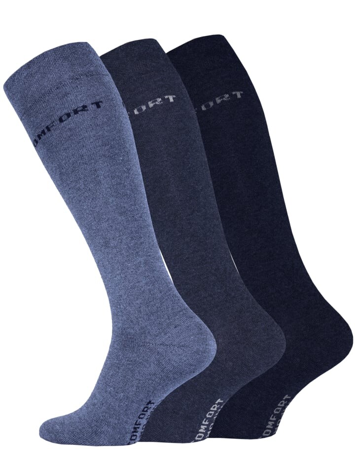 Носки Cotton Prime Kniestrümpfe 3 Paar, цвет blautöne
Носки Cotton Prime Kniestrümpfe 3 Paar, цвет blautöne
