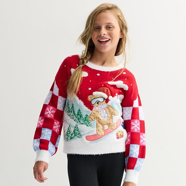 Детская толстовка с длинным рукавом и принтом мишки для девочек 6-18 лет в размерах regular и plus 33 Degrees
Детская толстовка с длинным рукавом и принтом мишки для девочек 6-18 лет в размерах regular и plus 33 Degrees