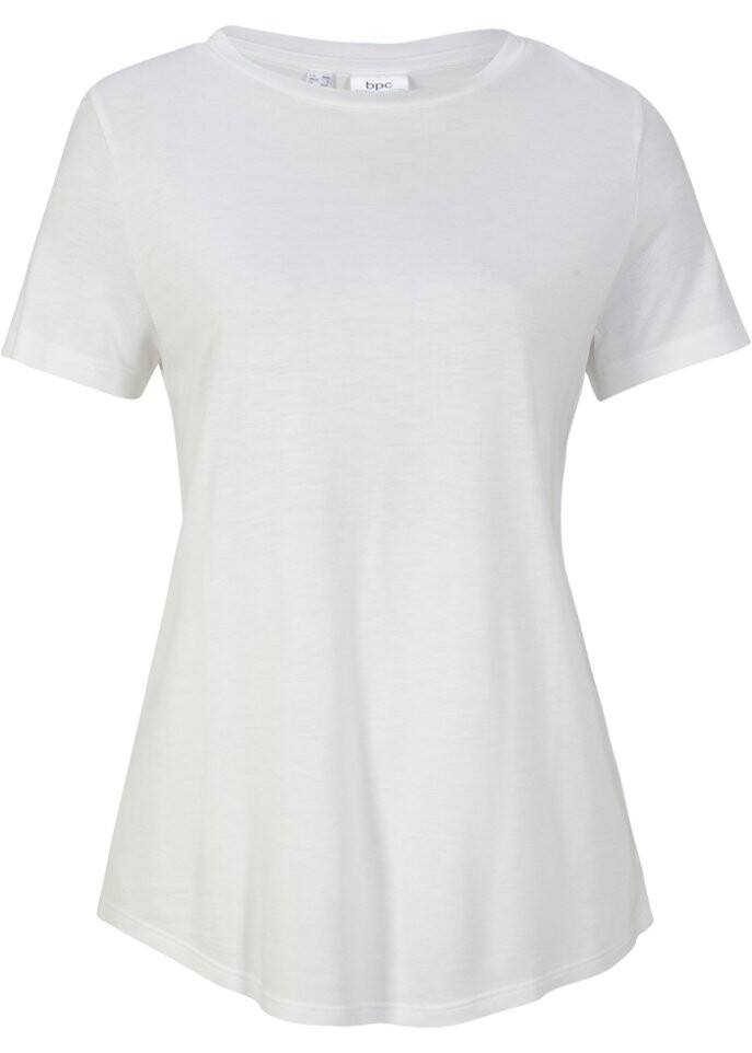 Длинная рубашка из экологически чистой вискозы с закругленным краем Bpc Bonprix Collection, белый
Длинная рубашка из экологически чистой вискозы с закругленным краем Bpc Bonprix Collection, белый