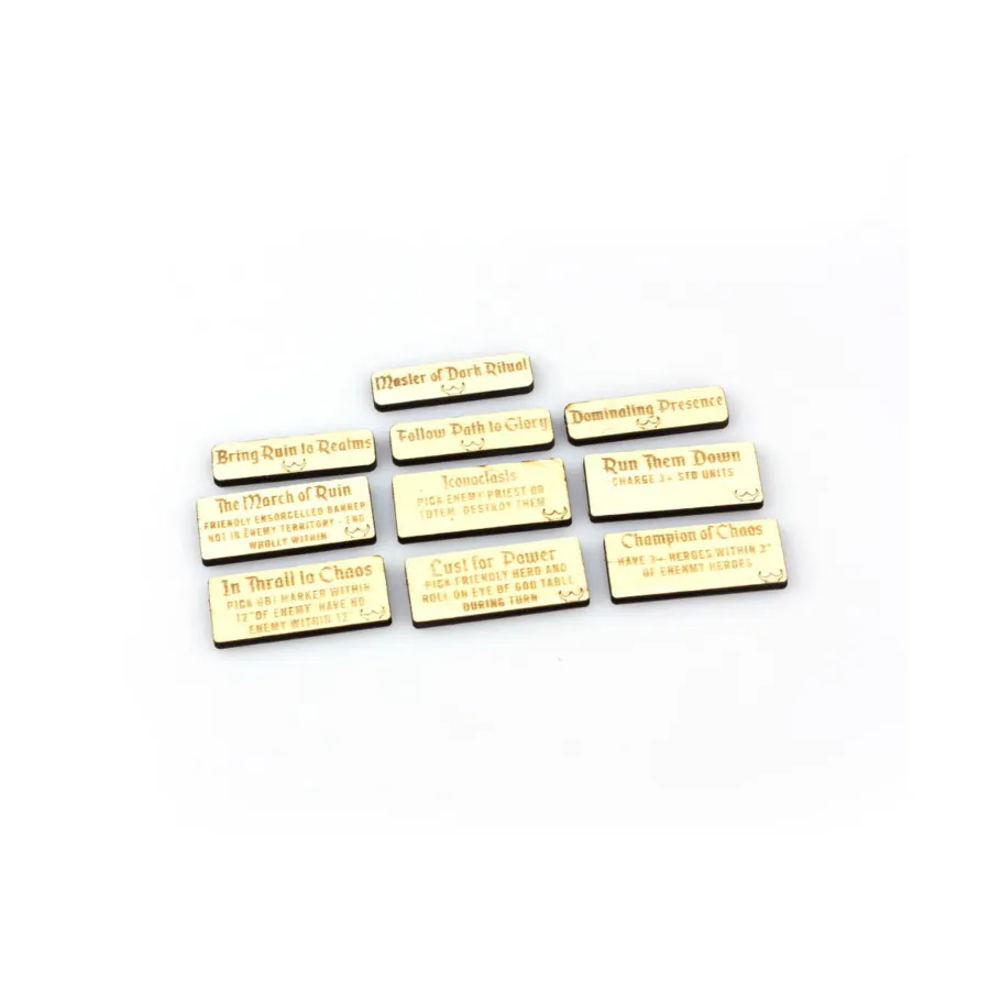 Пакет улучшения боевых свитков — Рабы тьмы, Age of Sigmar - Accessories & Supplies (Battle Kiwi)
Пакет улучшения боевых свитков — Рабы тьмы, Age of Sigmar - Accessories & Supplies (Battle Kiwi)