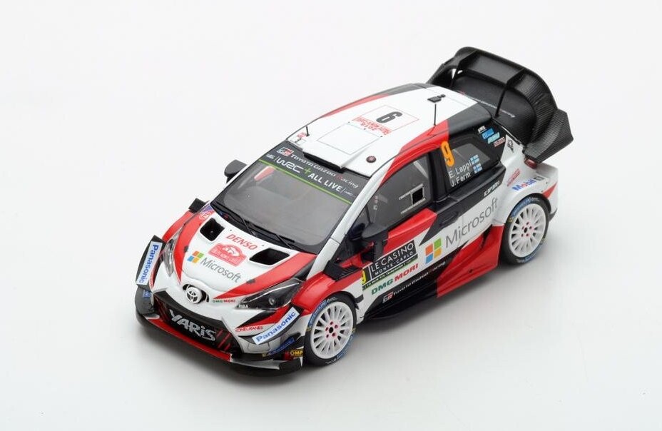 Модель Spark Toyota Yaris E. Lappi Gazoo Racing Wr 1:43 S5959 
Модель Spark Toyota Yaris E. Lappi Gazoo Racing Wr 1:43 S5959