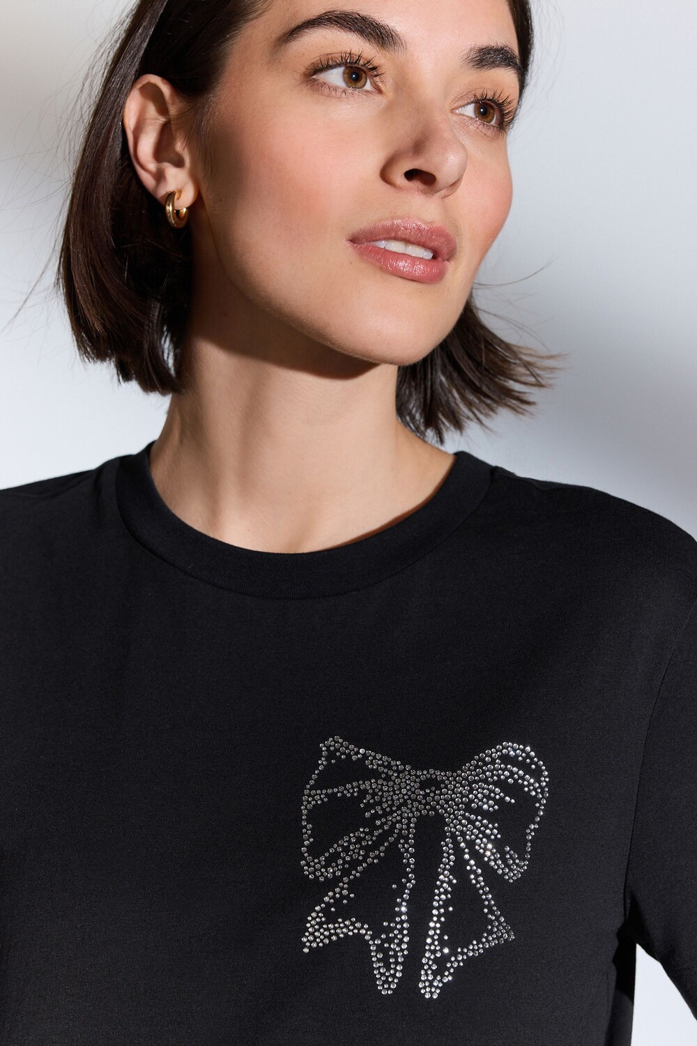 Футболка с бантом Next, черный
Футболка с бантом Next, черный