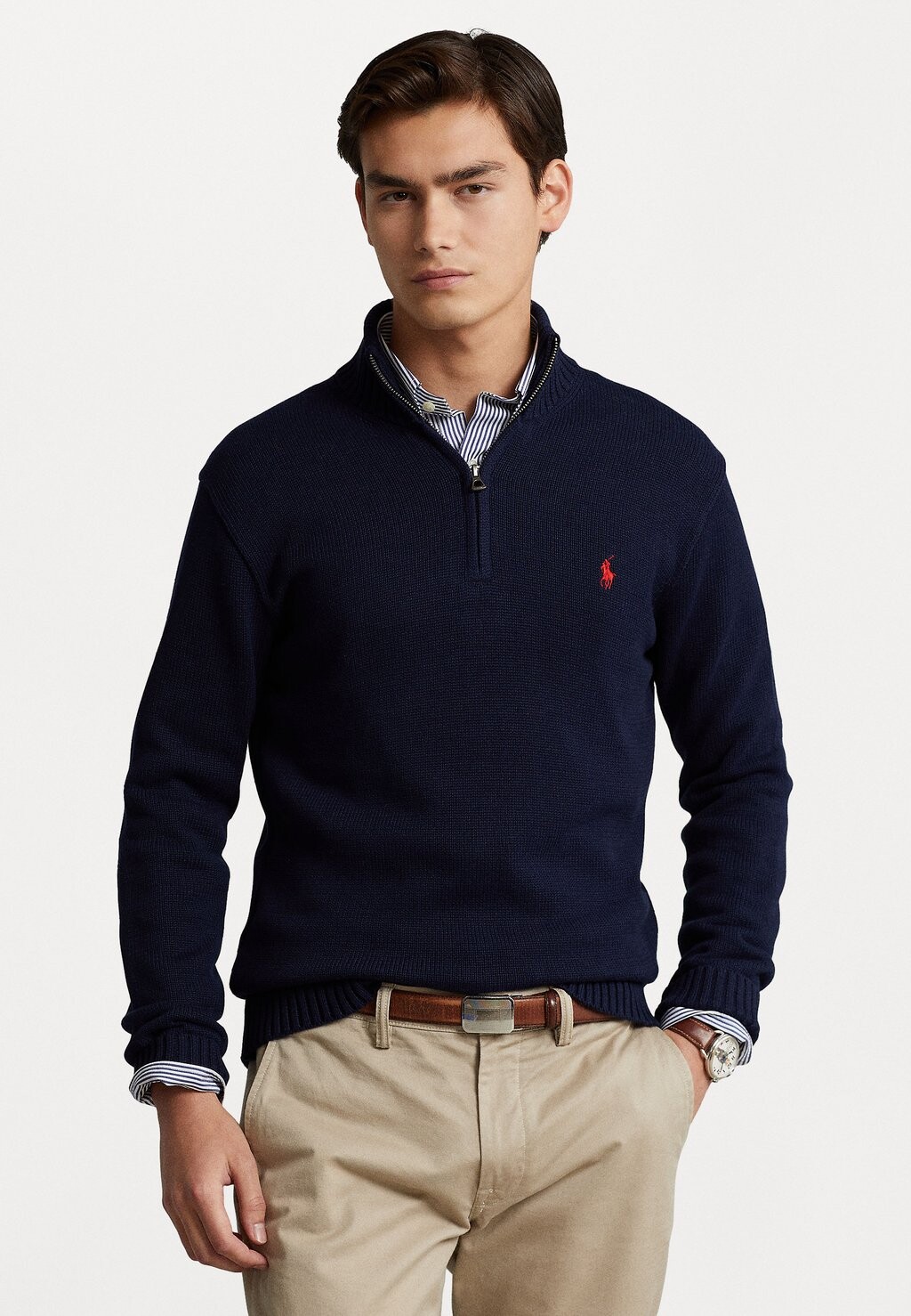 Джемпер ДЖЕМПЕР НА ЧЕТВЕРТОЙ МОЛНИИ Polo Ralph Lauren, темно-синий охотник
Джемпер ДЖЕМПЕР НА ЧЕТВЕРТОЙ МОЛНИИ Polo Ralph Lauren, темно-синий охотник