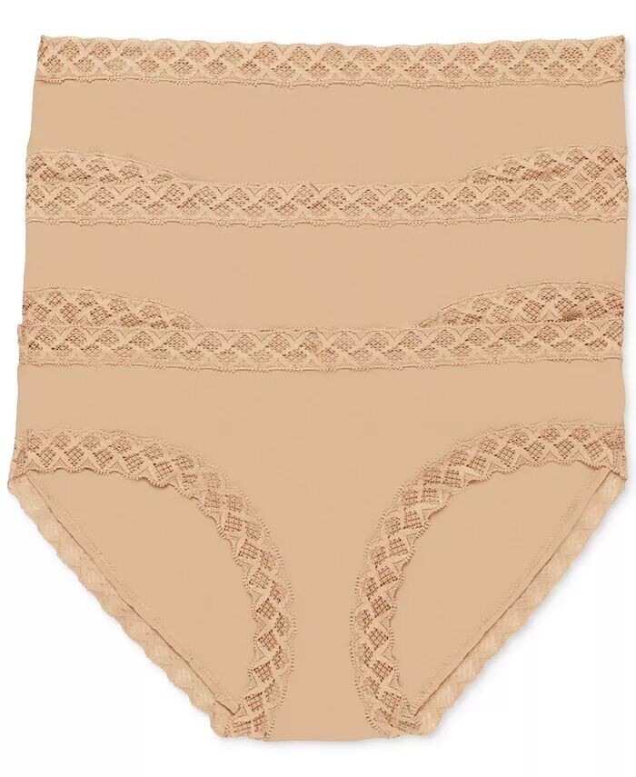 Комплект из 3 трусиков-шорт Bliss с кружевной отделкой из хлопка 156058MP Natori, слоновая кость/кремовый
Комплект из 3 трусиков-шорт Bliss с кружевной отделкой из хлопка 156058MP Natori, слоновая кость/кремовый