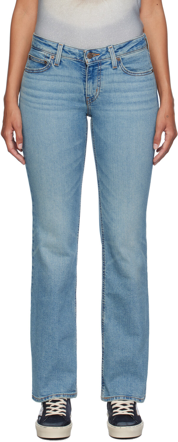 Синие супернизкие джинсы Bootcut Levi's, Crew look
Синие супернизкие джинсы Bootcut Levi's, Crew look
