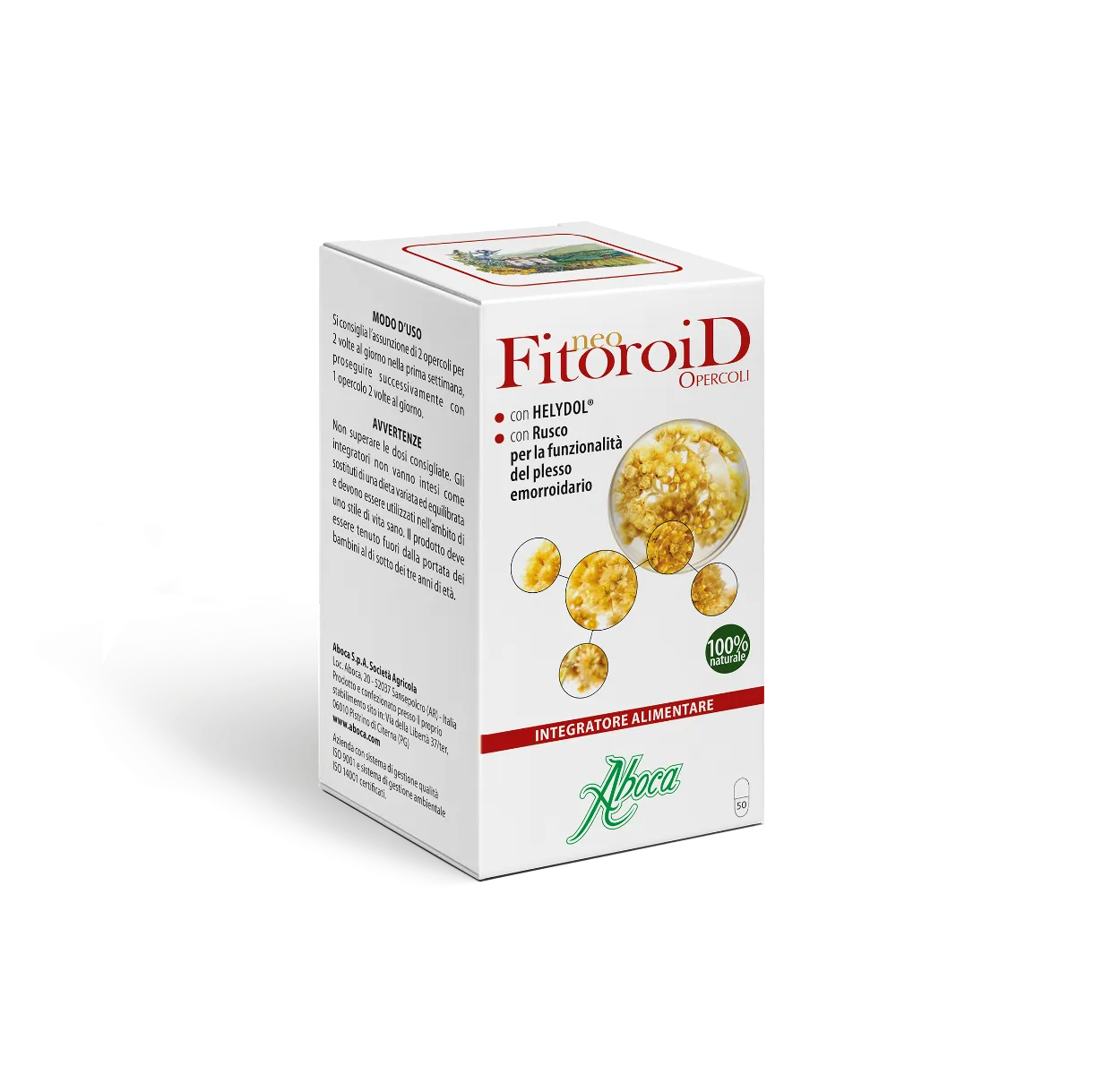 Aboca NeoFitoroid Opercoli 50 Opercoli Добавка для лечения геморроидального сплетения
Aboca NeoFitoroid Opercoli 50 Opercoli Добавка для лечения геморроидального сплетения
